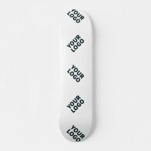 Skateboard Logotipo empresarial alterno o patrón de imagen   