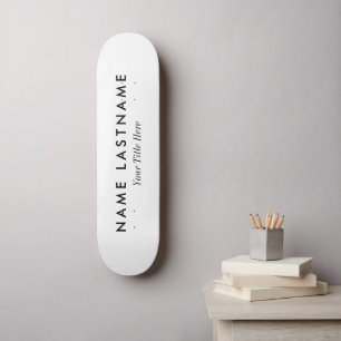 Skateboard Logotipo Empresarial Promocional Moderno