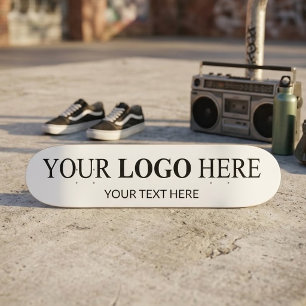 Skateboard Logotipo Promocional Personalizado – Sin Pedido Mí