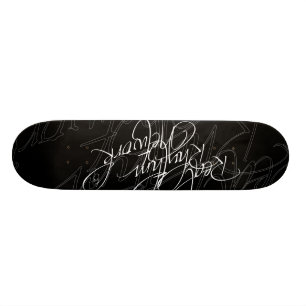 Skateboard Logotipo real del ritmo