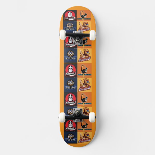 SKATEBOARD LOGOTIPOS NO REALES (Anverso)