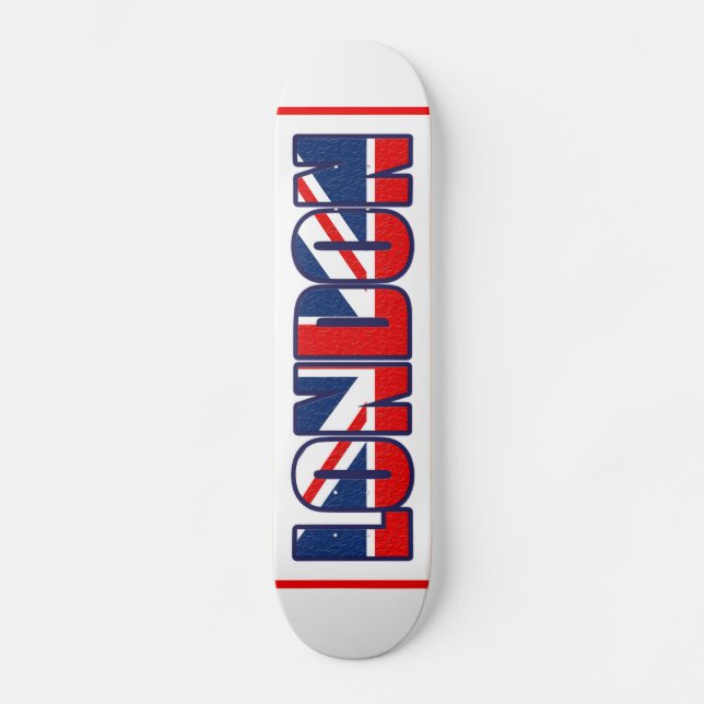 Skateboard Londres (Anverso)