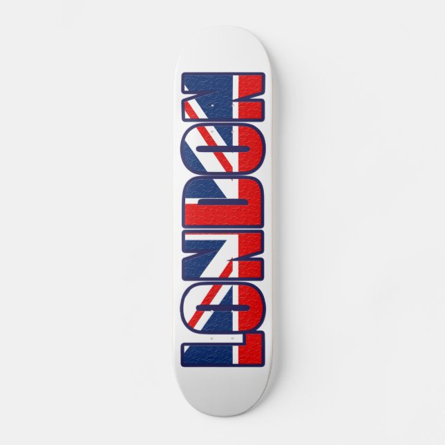 Skateboard Londres (Anverso)