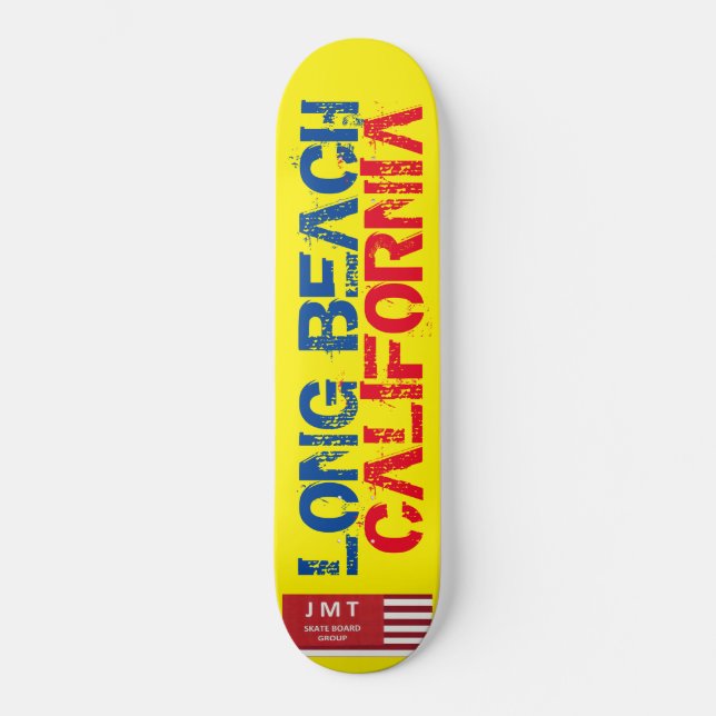Skateboard LONG BEACH CALIFORNIA (Anverso)