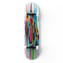 Skateboard Long Paint 6v
