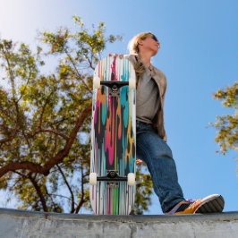 Skateboard Long Paint 6v