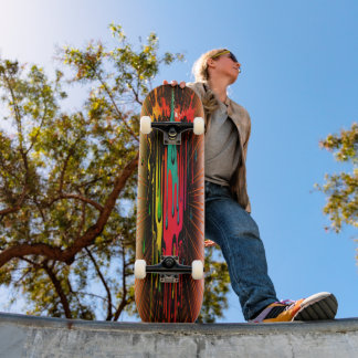Skateboard Long Paint 8v