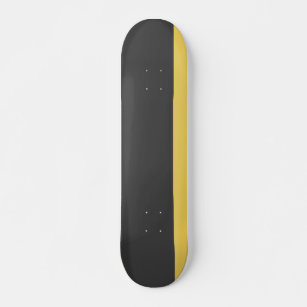 Skateboard Longboard amarillo gráfico