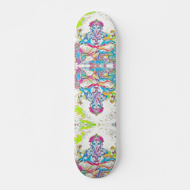 Skateboard Lord Ganesha Legendary Element Personalizado Pro B (Anverso )