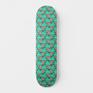 Skateboard loro tucán tropical lindo regalo para niños