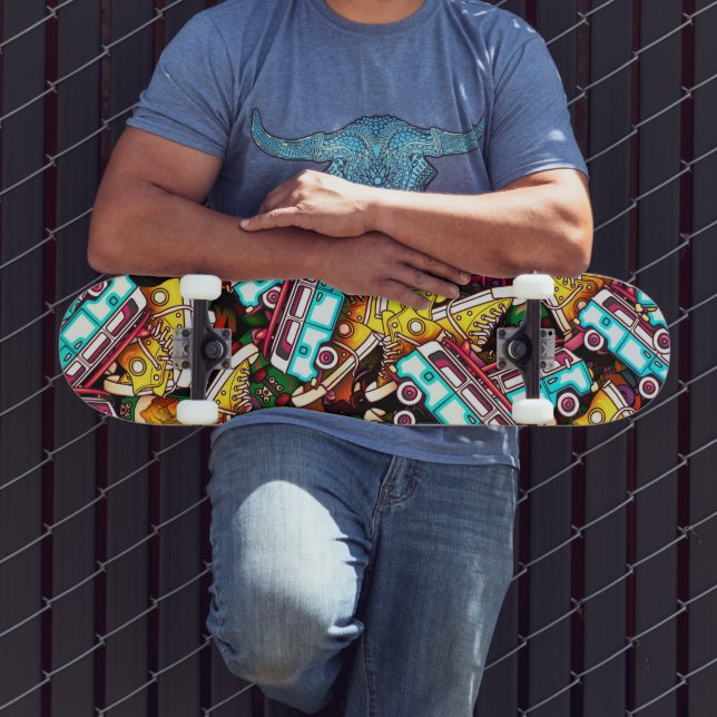 Skateboard Los años 80 (Exterior 3)