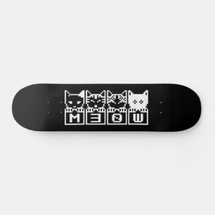 SKATEBOARD LOS CATS M30W DE 8 BITS