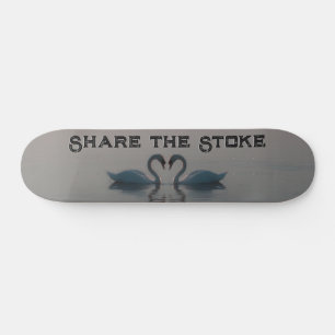 Skateboard Los Cisnes Azules Deben Ser Amados