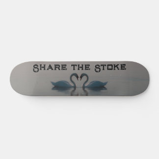 Skateboard Los Cisnes Azules Deben Ser Amados