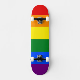 Skateboard Los colores del arcoiris