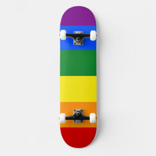 Skateboard Los colores del arcoiris