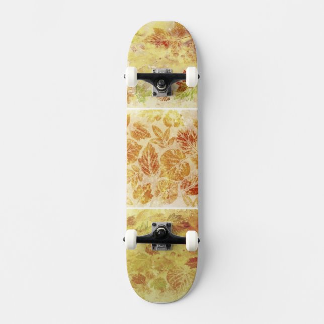 Skateboard Los fondos abstractos, acuarela, se van (Anverso)