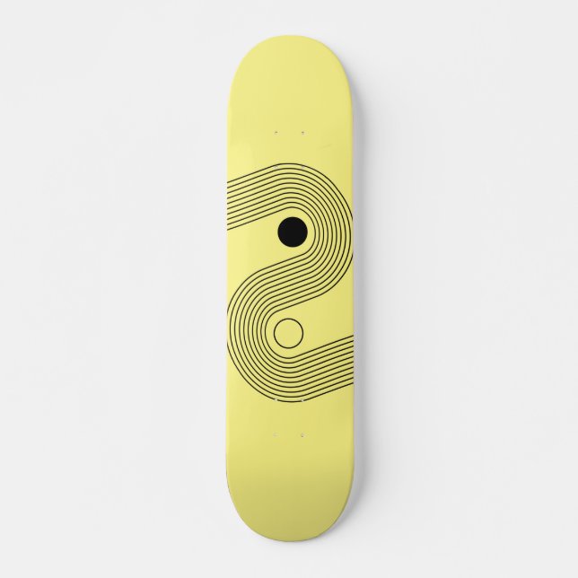 Skateboard Los ojos de serpiente y (Anverso )