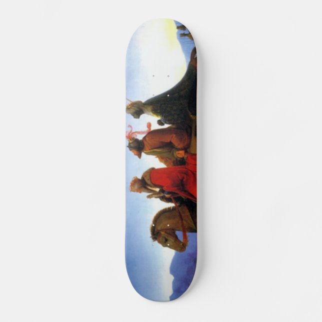 Skateboard Los Tres Wisemen (Anverso)