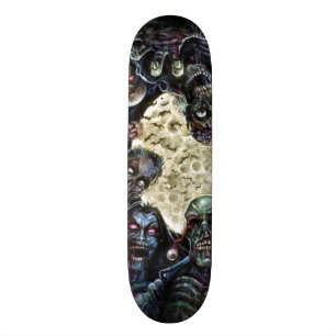 Skateboard Los zombis atacan (la horda del zombi)