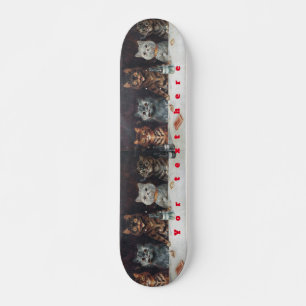 Skateboard Louis Wain Cats