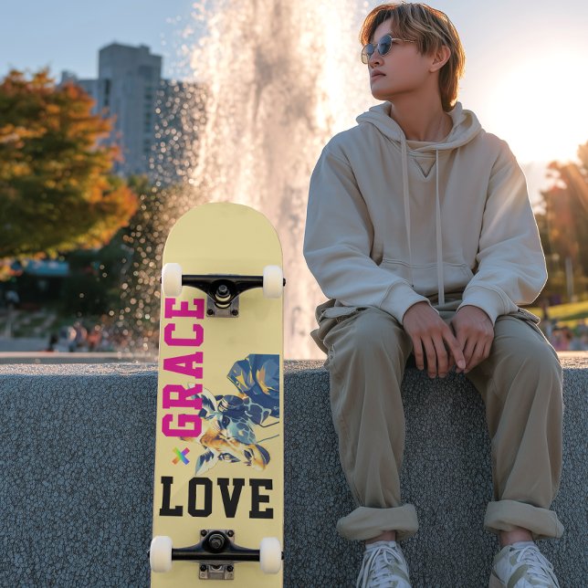 Skateboard LOVE × GIRAFFE - Custom (Subido por el creador)