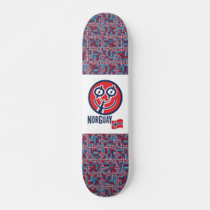SKATEBOARD LOVE NORCOOL NORGUAY (NORWAY) ICON BY MASANSER