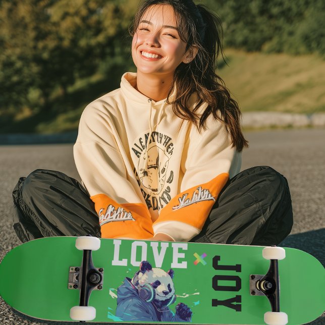 Skateboard LOVE × PANDA - Custom (Subido por el creador)