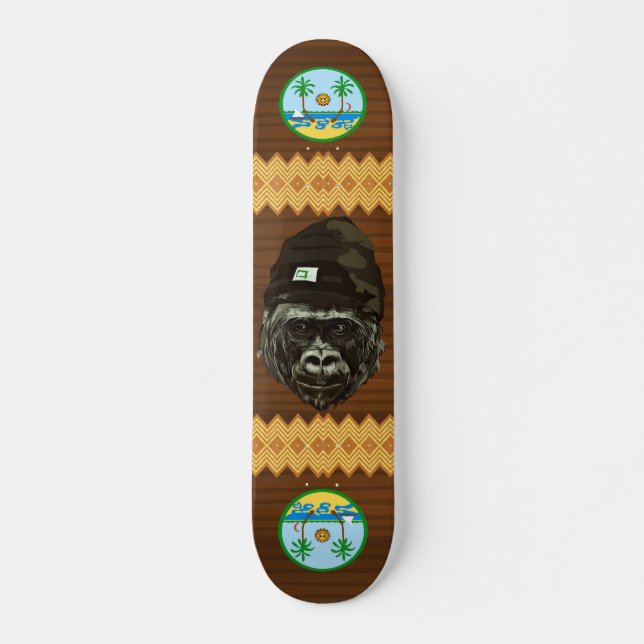 Skateboard Lowland Gorilla Art Edition (Anverso )