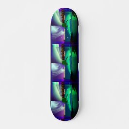 Skateboard Luces boreales del Collage de Alaska