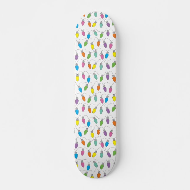 Skateboard Luces de navidad (Anverso )