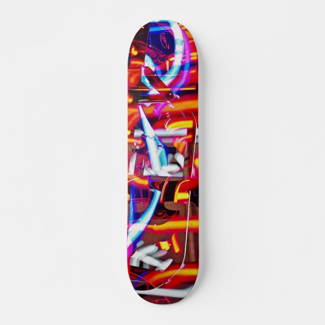 Skateboard luces destrozadas (Anverso )