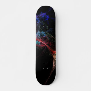 Skateboard Luces mágicas de arte abstracto