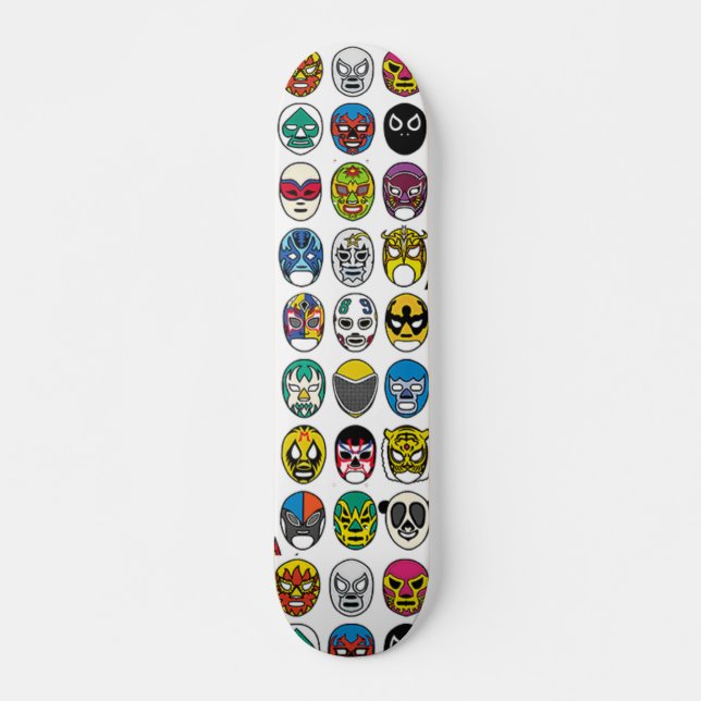 Skateboard lucha, lucha, tablero del lucha (Anverso )