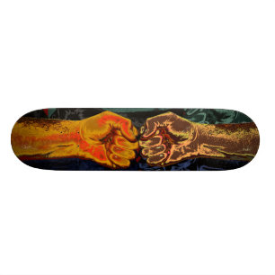 Skateboard "LUCHA!" (Para cuál correcto)