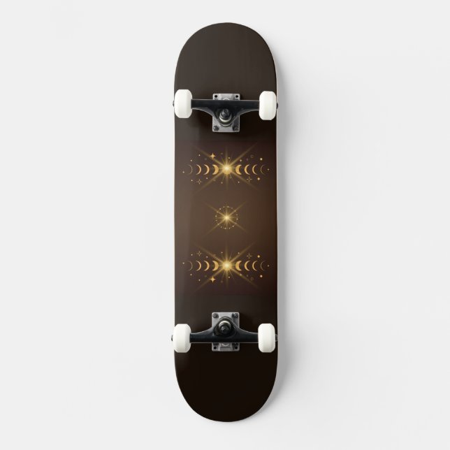 Skateboard Lucky Moon (Anverso)