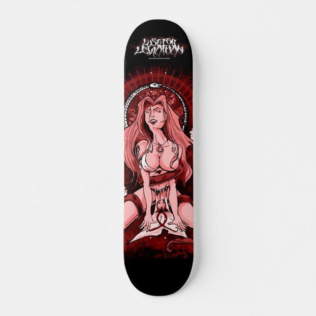 Skateboard Lujuria para el leviatán (Anverso )