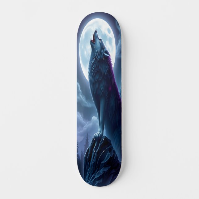 Skateboard Lunar Howl Edition 1 (Anverso)