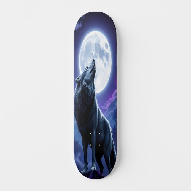 Skateboard Lunar Howl Edition 3 (Anverso)