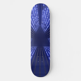 Skateboard luz brillante