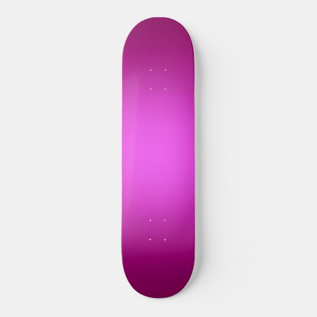Skateboard Luz de foco blanca en rosa (Anverso)