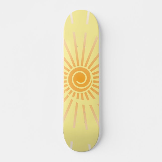 Skateboard Luz de sol 3 (Anverso )