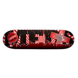 Skateboard M.E.D.S. "Vancouver, A.C." cubierta del patín