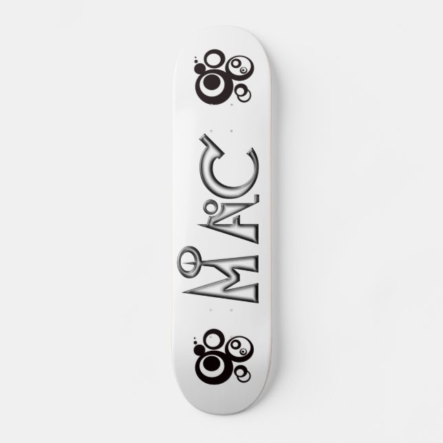 Skateboard mac (Anverso)