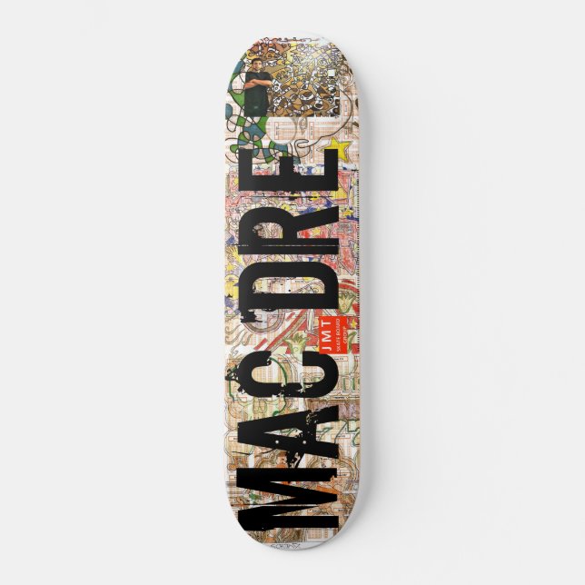 Skateboard MAC DRE (Anverso)