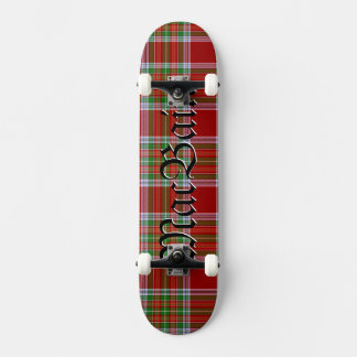 Skateboard MacBain Tartan Scottish Plaid Pattern
