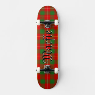 Skateboard Macfie McFee Tartan Scottish Plaid Pattern