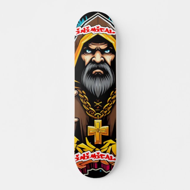 Skateboard Mad Monk Inimical (Anverso )