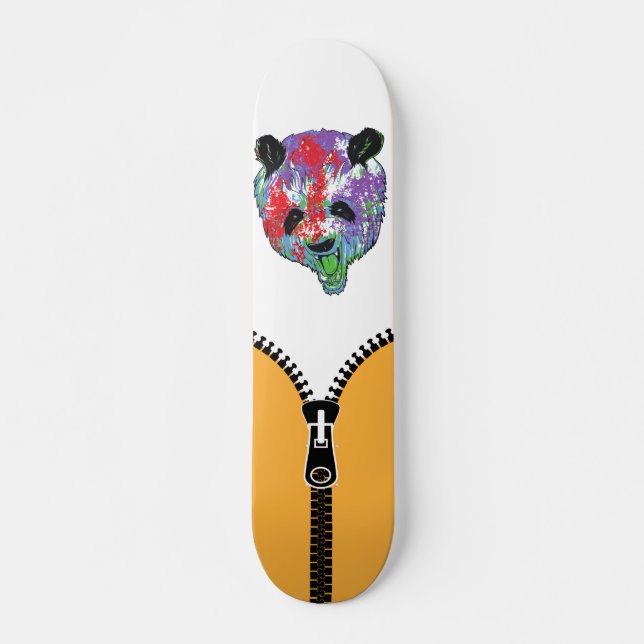 Skateboard Mad Panda sin cerrar (Anverso )