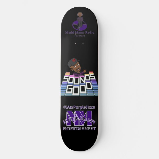 Skateboard Madd Mann Ent Skatebroad (Anverso)